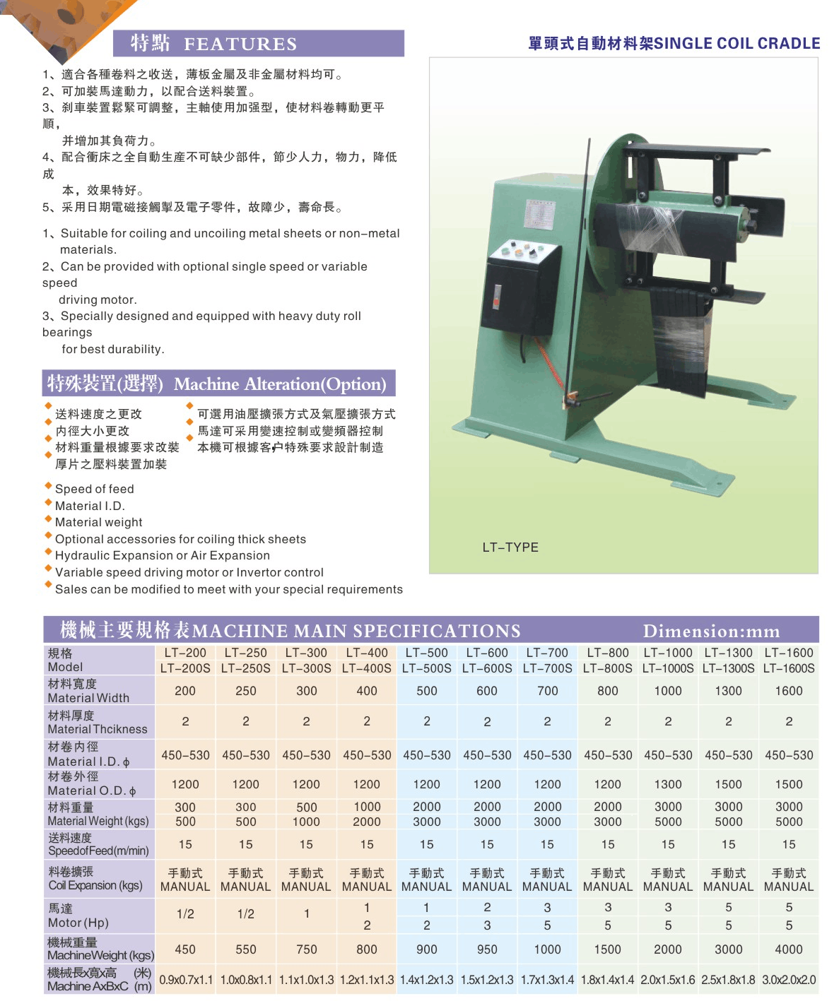 自動材料架-1500